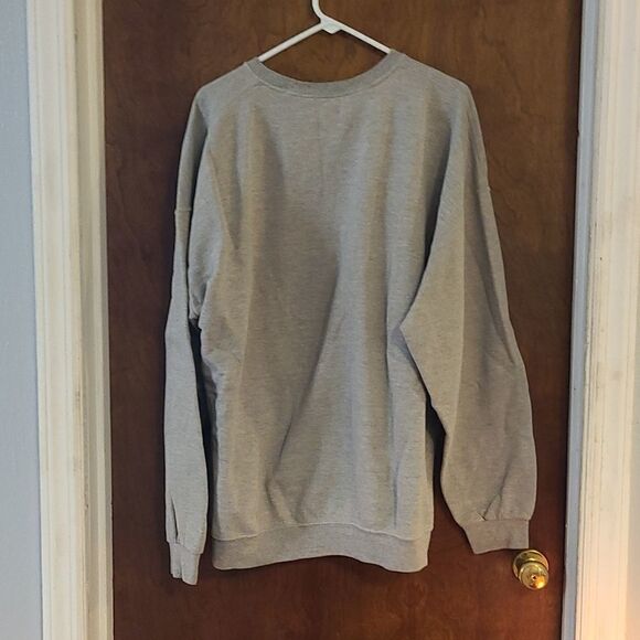 Fruit of the Loom 3X Grey Long Sleeved Sweatshirt - Picture 2 of 3